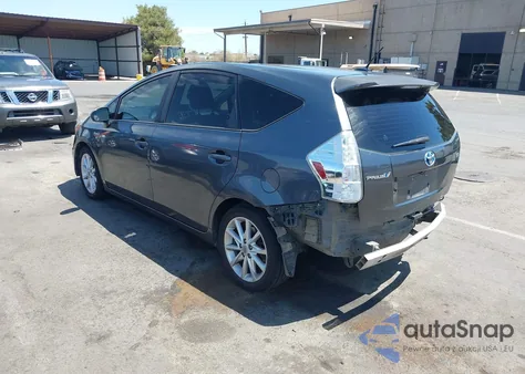 2013 Toyota Prius V Five из США, поврежденный, VIN JTDZN3EU4D3224706